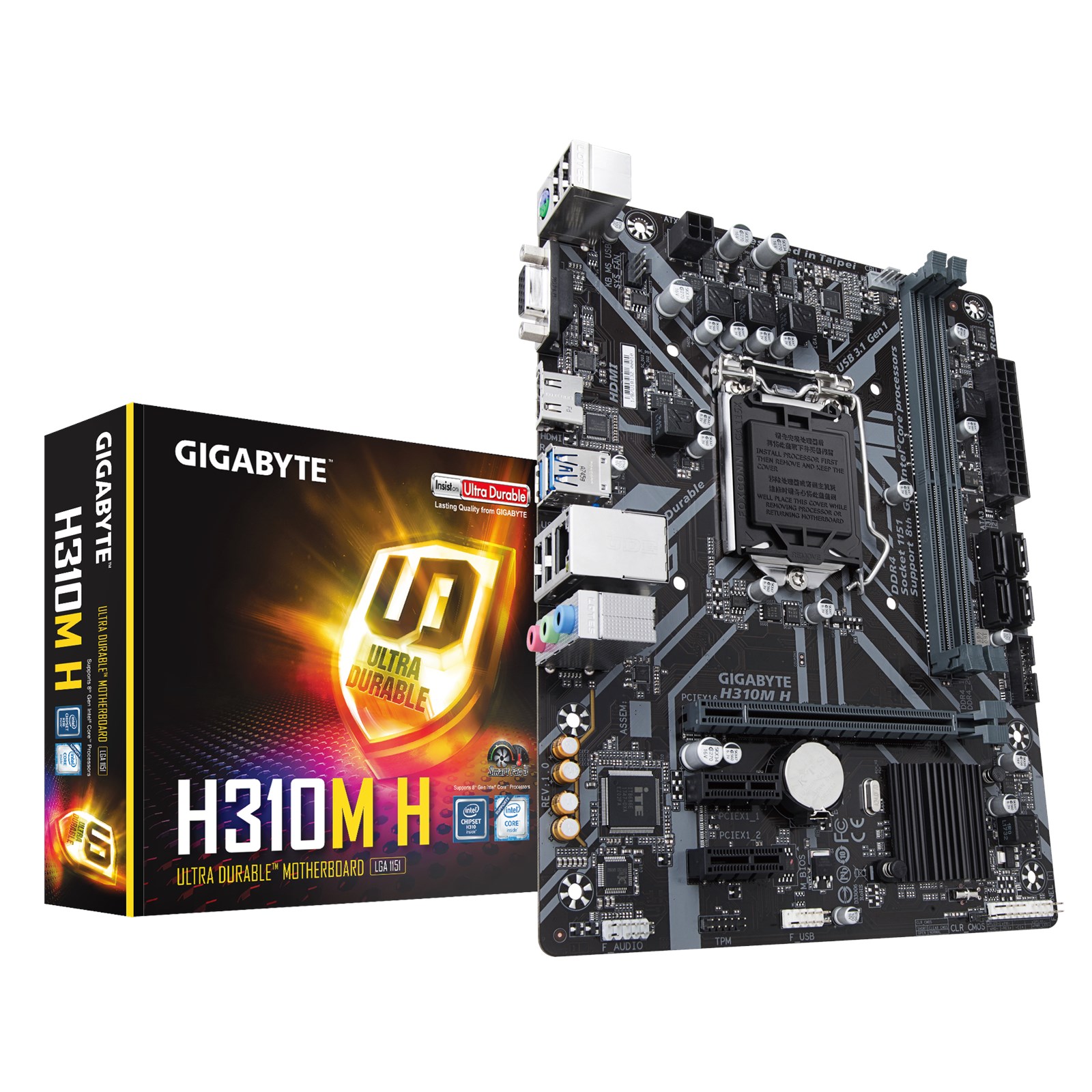 Gigabyte H310M H Intel Socket 1151 Motherboard H310M H CCL Computers