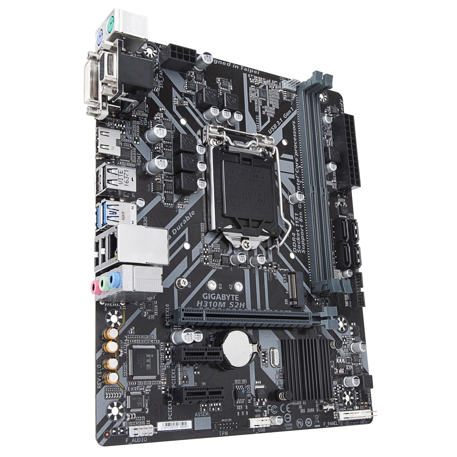 Gigabyte H310M S2H Intel Socket 1151 Motherboard H310M S2H CCL