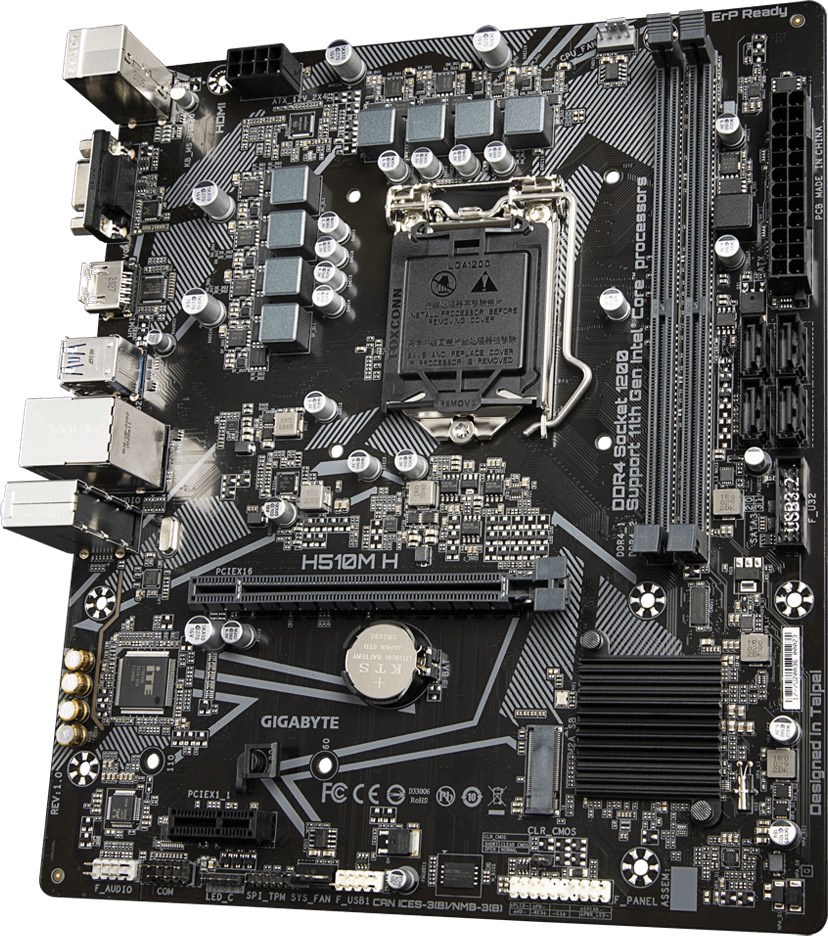Gigabyte H510M H Intel Socket 1200 Motherboard H510M H CCL