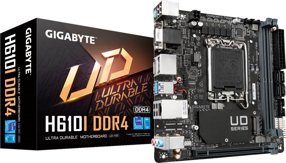 Gigabyte H610I DDR4 Intel Socket 1700 Motherboard - H610I DDR4 | CCL