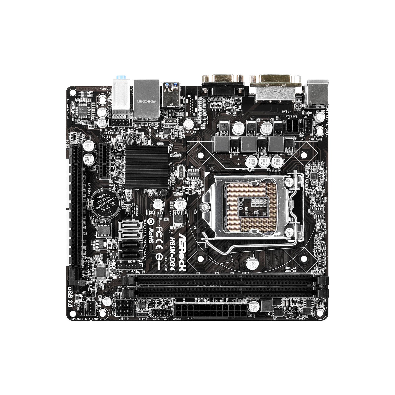 ASRock H81M-DG4 Intel Socket 1150 Motherboard - H81M-DG4 | CCL Computers