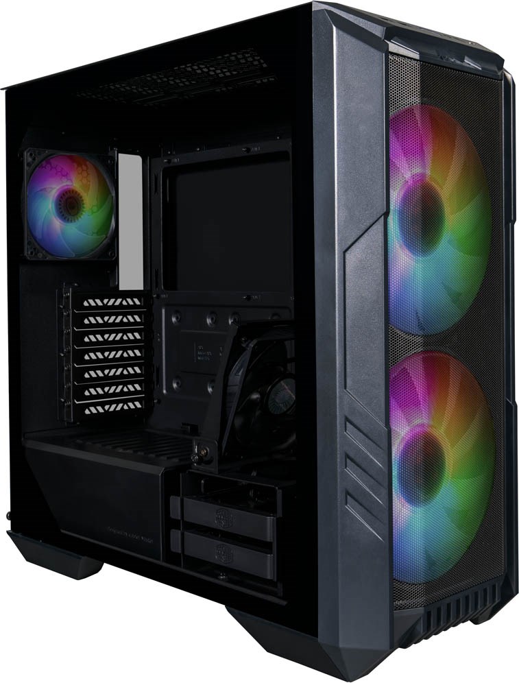 Cooler Master HAF 500 Mid Tower Case - Black