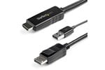StarTech.com 2m Male HDMI 1.4 to Male DisplayPort 1.2 Active Cable