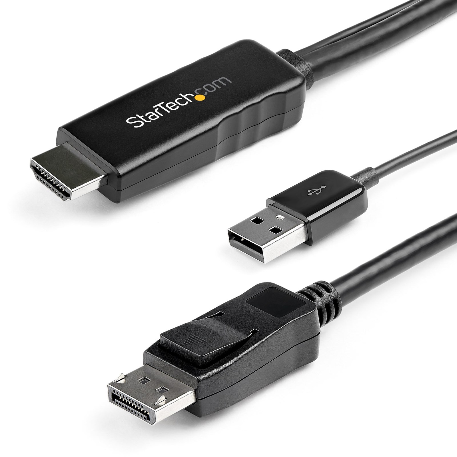 Photos - Cable (video, audio, USB) Startech.com 3m Male HDMI 1.4 to Male DisplayPort 1.2 Active Cable HD2DPMM 