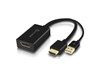 ALOGIC Premium Male HDMI to Female DisplayPort Adapter