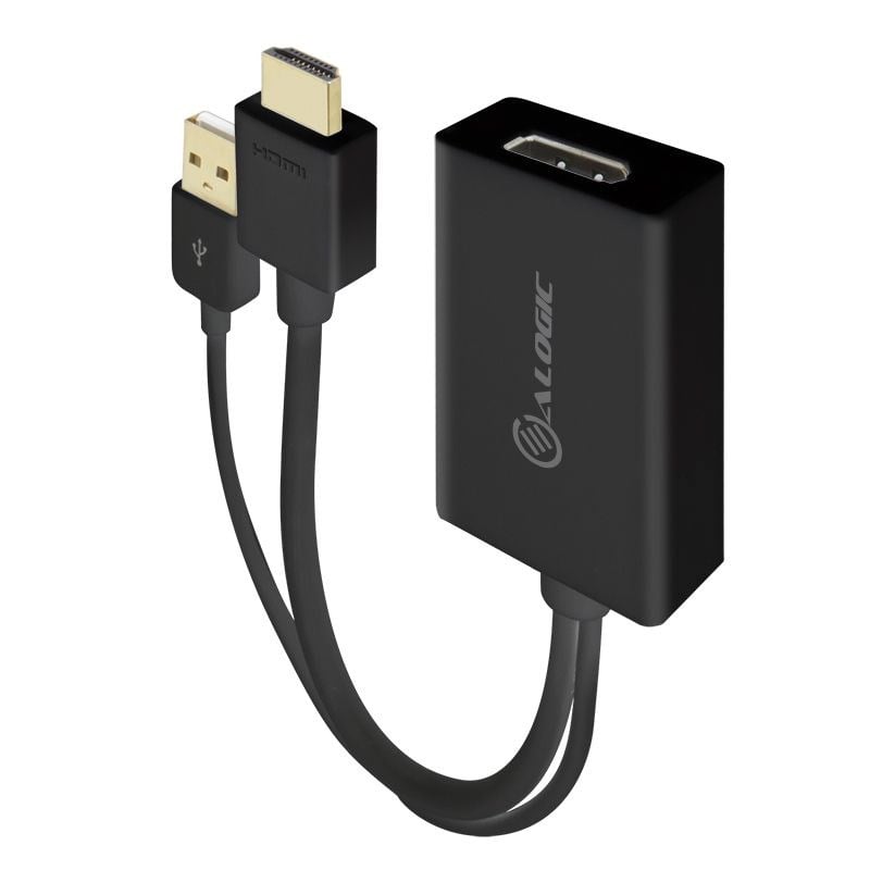 Photos - Cable (video, audio, USB) ALOGIC Premium Male HDMI to Female DisplayPort Adapter HDDPU-ACTV 