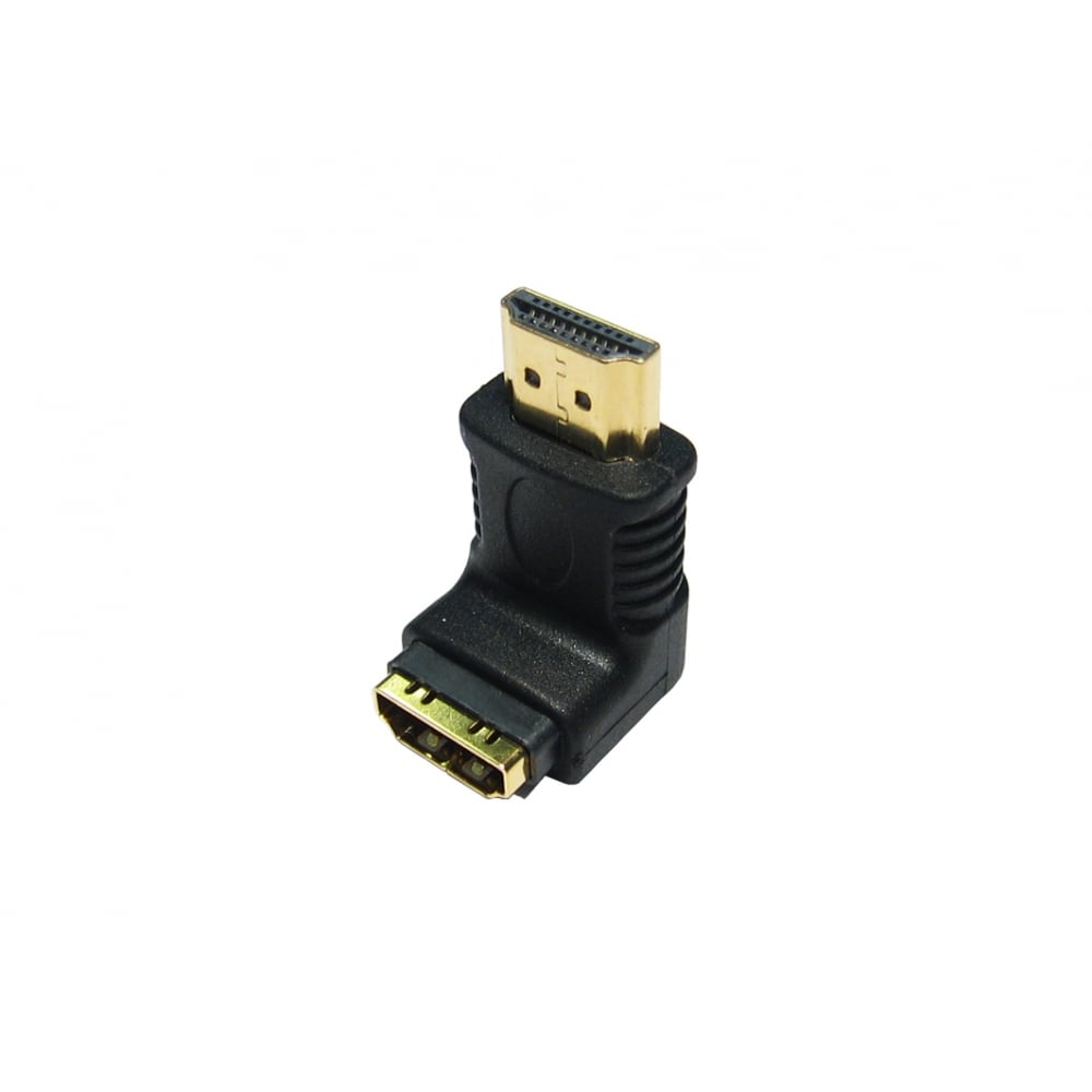 Cables Direct Men's Right Angled Hdmi Adaptor