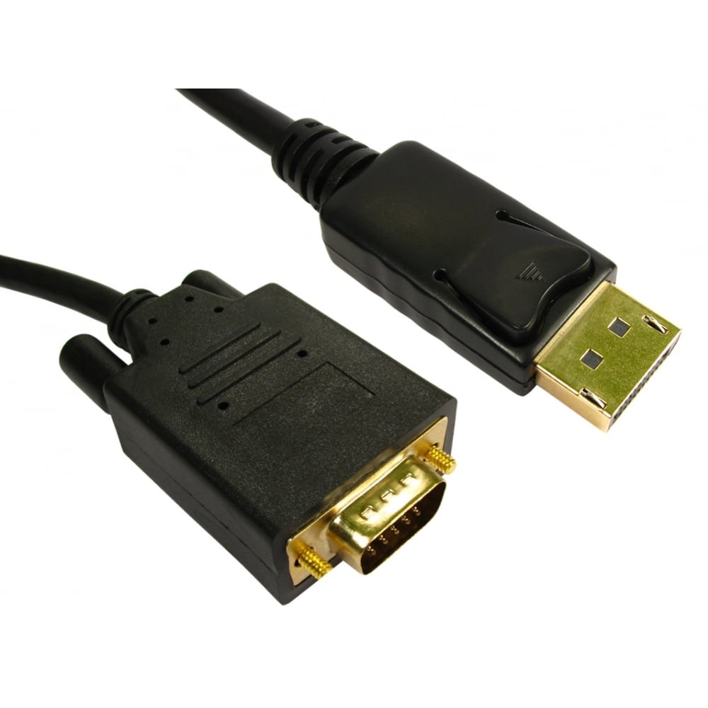 Photos - Cable (video, audio, USB) Cables Direct 1m DisplayPort to VGA Cable HDHDPORT-VGA-1M 