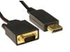 (3m) DisplayPort to VGA Cable (Black)