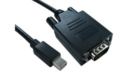 (2m) Mini DisplayPort to VGA Cable (Black)