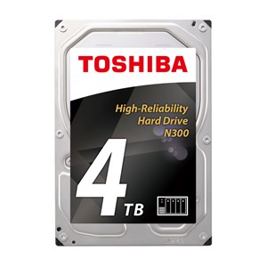 Toshiba N300 (4TB) 3.5 inch High Reliability Internal Hard Drive