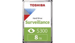 Toshiba S300 8TB SATA III 3.5" Hard Drive - 7200RPM, 256MB Cache