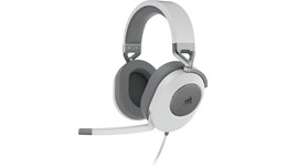 Corsair HS65 SURROUND Gaming Headset in White