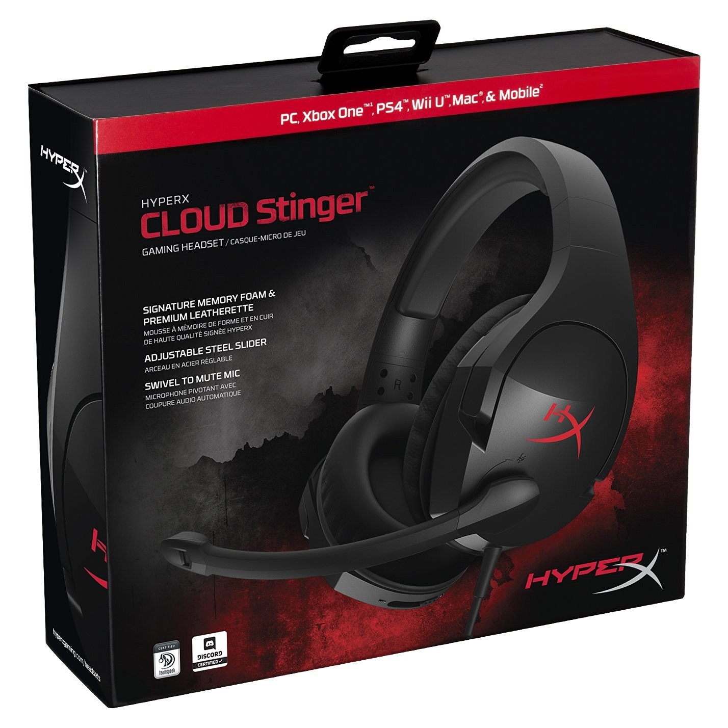 HyperX Cloud Stinger Gaming Headset (Black) HXHSCSBK/EM CCL Computers