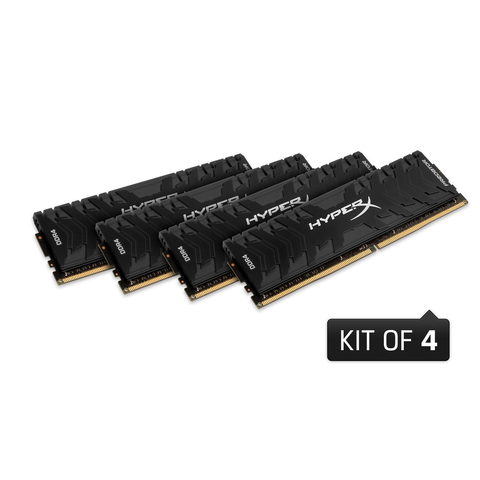 HyperX Predator 32GB (4x 8GB) 3600MHz DDR4 RAM - HX436C17PB3K4/32 | CCL ...