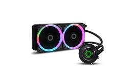 GameMax Iceberg 240mm CPU Closed Loop Water Cooler with 7 Colour PWM Fans