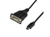 StarTech.com (0.4m) USB-C 2.0 to Serial Adaptor Cable (Black)