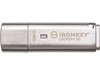 Kingston IronKey Locker+ 50 128GB USB 3.0 Flash Stick Pen Memory Drive - Silver 