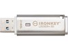 Kingston IronKey Locker+ 50 128GB USB 3.0 Flash Stick Pen Memory Drive - Silver 