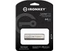 Kingston IronKey Locker+ 50 64GB USB 3.0 Flash Stick Pen Memory Drive - Silver 