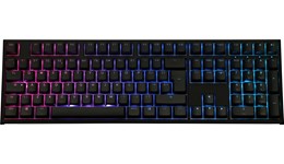 Ducky One2 RGB USB Mechanical Keyboard with Cherry MX Brown Switches
