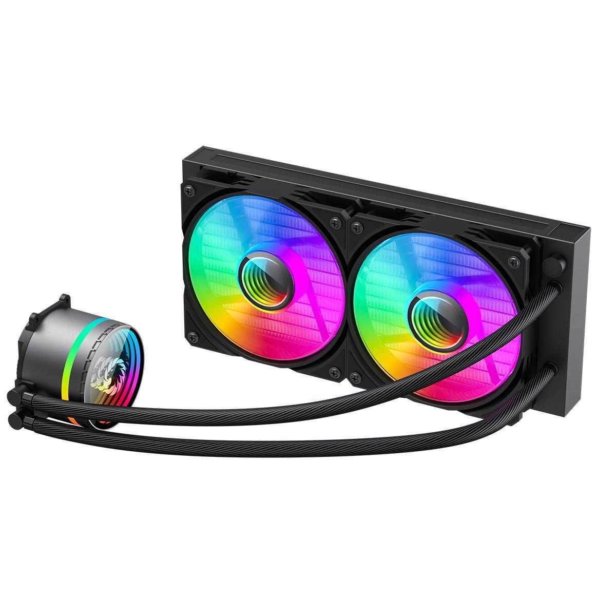 Gamemax Iceburg 240Mm Aio Argb Cpu Water Cooler