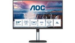 AOC 24V5CE 24" Full HD Monitor - IPS, 75Hz, 1ms, Speakers, HDMI
