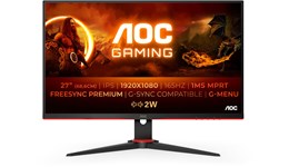 AOC AGON 27G2SPAE 27 inch IPS 1ms Gaming Monitor - Full HD, 1ms, Speakers, HDMI