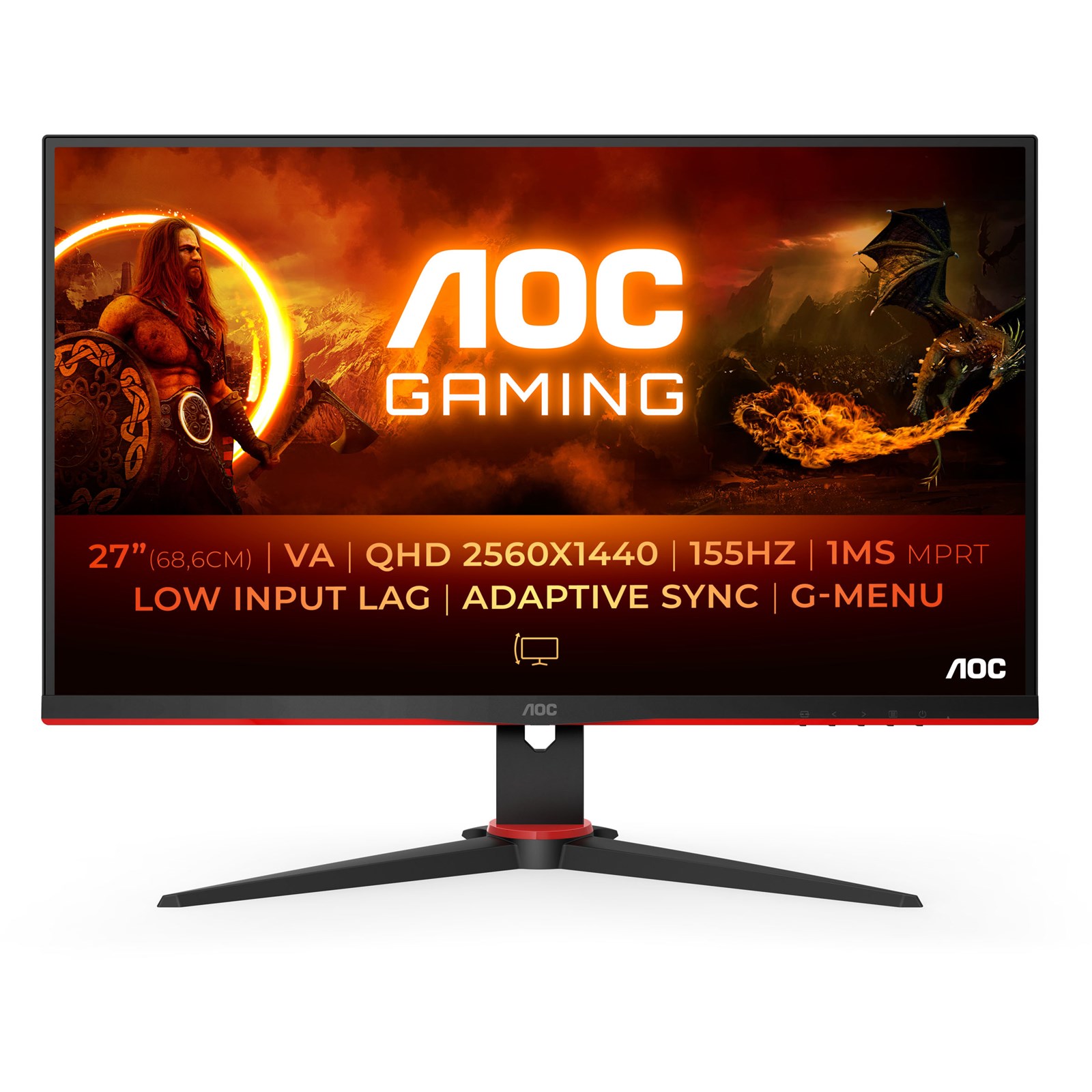 AOC AGON AG275FS is unveiled with a 27 FHD IPS display, 360Hz refresh  rate, and HMI