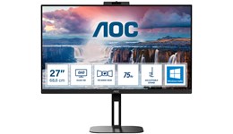 AOC Q27V5CW 27" QHD Monitor - IPS, 75Hz, 1ms, Speakers, HDMI, DP