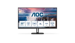 AOC Q32V5CE 32" QHD Monitor - VA, 75Hz, 4ms, Speakers, HDMI, DP