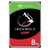 Seagate IronWolf 8TB NAS Hard Drive, 3.5 inch, 7200RPM, 256MB Cache, CMR