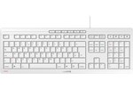 Cherry Stream USB Keyboard in Pale Grey, UK QWERTY Layout