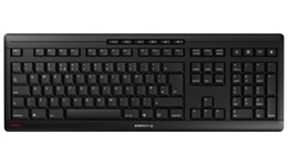 CHERRY Stream Wireless Keyboard in Black, UK