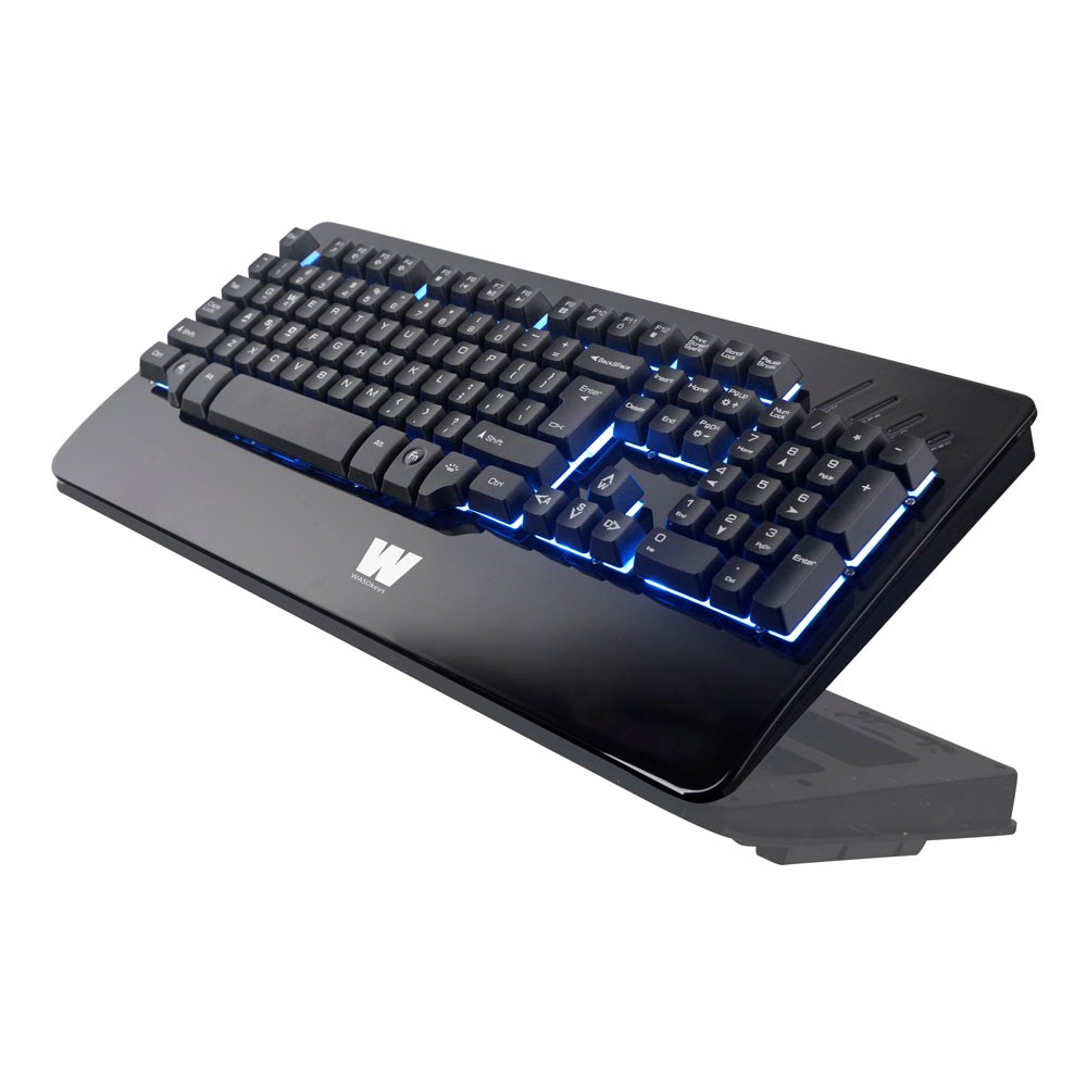 WASDkeys K300 USB Gaming Keyboard with Virtual Mechanical Keys and
