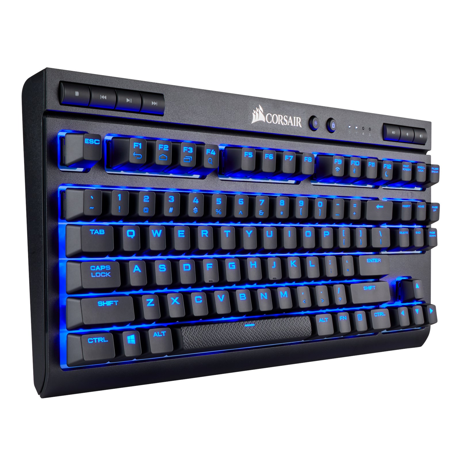 Corsair K63 Wireless Mechanical Gaming Keyboard with Blue LEDs and Cherry MX Red Switches (UK