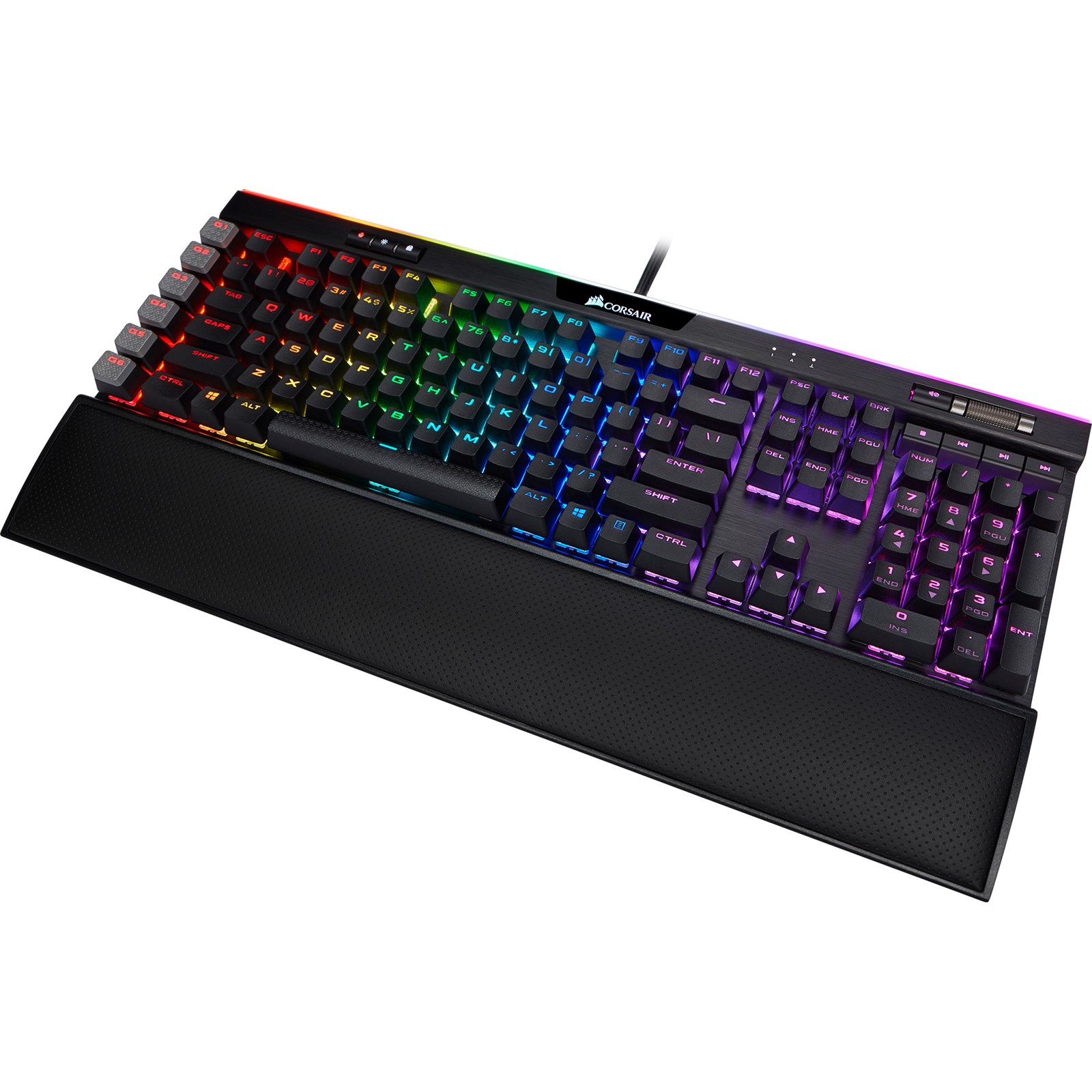 Corsair K95 Rgb Platinum Xt Mechanical Gaming Keyboard Uk With Cherry Mx Blue Switches Ch Uk Ccl Computers