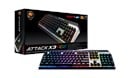 Cougar Attack X3 RGB Cherry MX Red RGB Backlit Mechanical Gaming Keyboard
