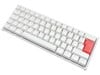 Ducky One 2 Mini RGB Mechanical Keyboard in White with Cherry MX Black Switches, UK Layout