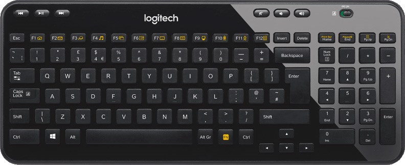 Logitech K360 Wireless Keyboard - English