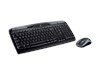 Logitech Wireless Combo MK330 Keyboard & Mouse (Black)