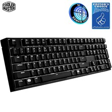 Cooler Master MasterKeys Pro L White LED Mechanical Keyboard with Brown Cherry MX Switches