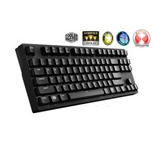 Cooler Master MasterKeys Pro S White LED Mechanical Gaming Keyboard (Black) with Cherry MX Brown Switches