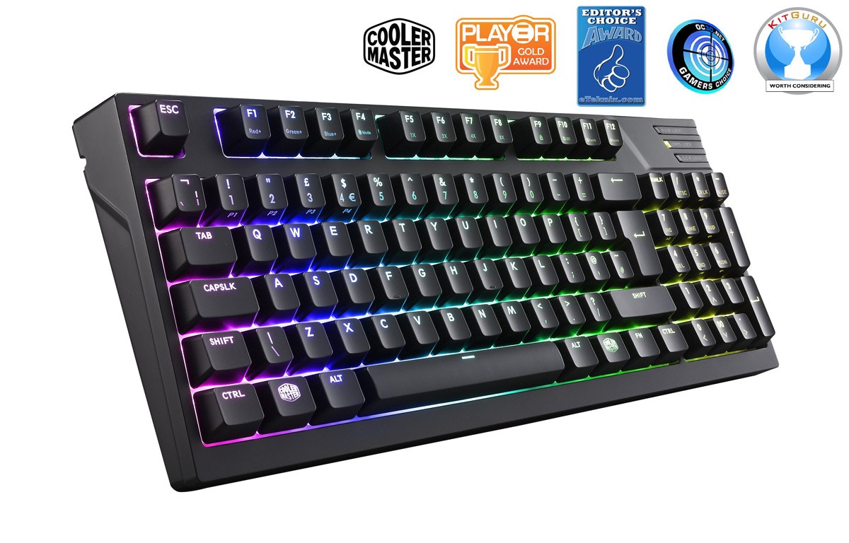 Cooler Master MasterKeys Pro M RGB Mechanical Gaming Keyboard with