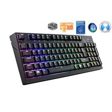 Cooler Master MasterKeys Pro M RGB LED Mechanical Gaming Keyboard (Black) with Cherry MX Brown Switches