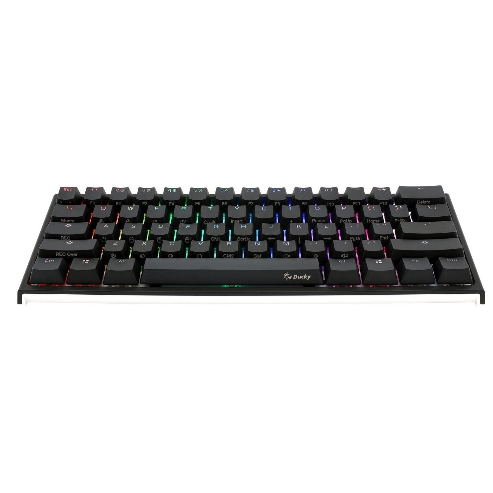 Ducky One 2 Mini Rgb Mechanical Keyboard In Black With Cherry Mx Brown Switches Uk Layout Dkon61st Bukpdazt1 Ccl Computers