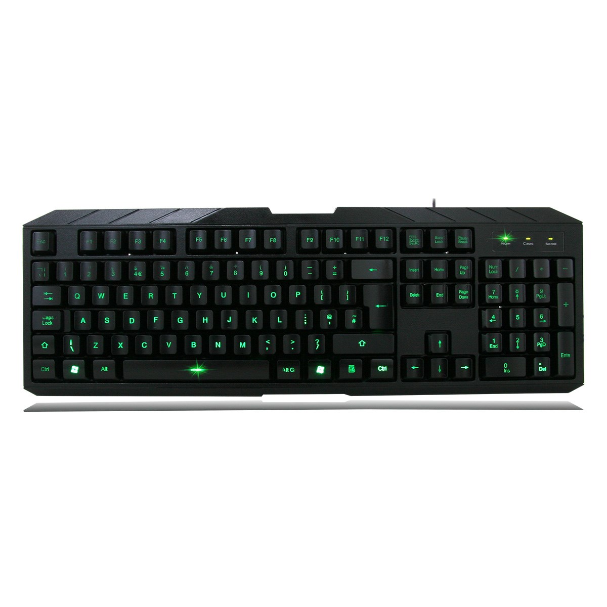 CiT Storm Green Backlit USB Keyboard and Mouse Kit KBMSCIT