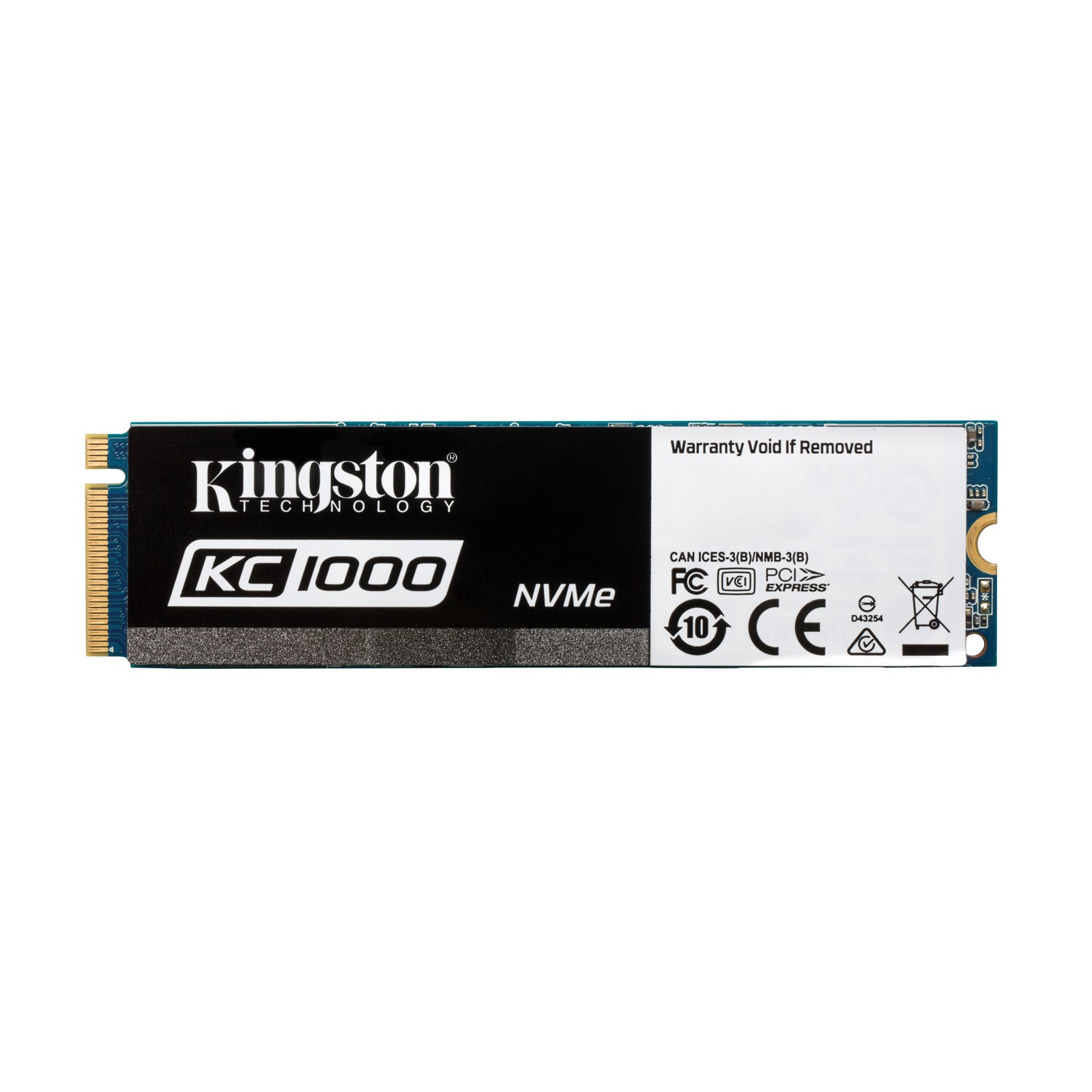 Kingston KC1000 240GB M.2-2280 PCIe 3.0 x4 NVMe - SKC1000/240G | CCL ...