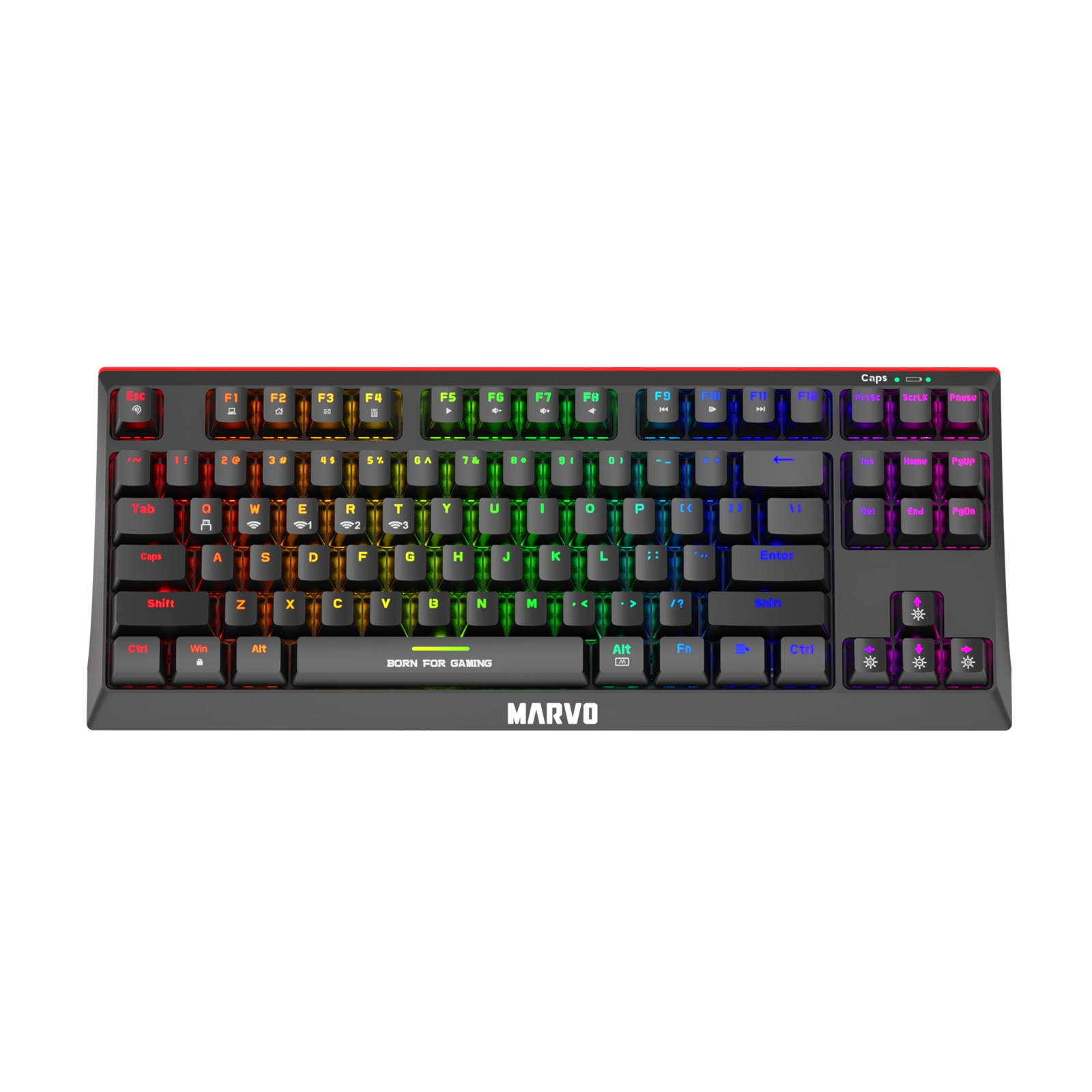 Marvo Scorpion KG953W Wireless Mechanical Gaming Keyboard with Red Switches