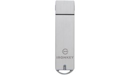 Kingston IronKey S1000 Basic 8GB USB 3.0 Flash Stick Pen Memory Drive - Silver 